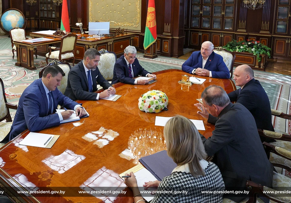 Встреча прошла в Минске 11 сентября. Фото: president.gov.by