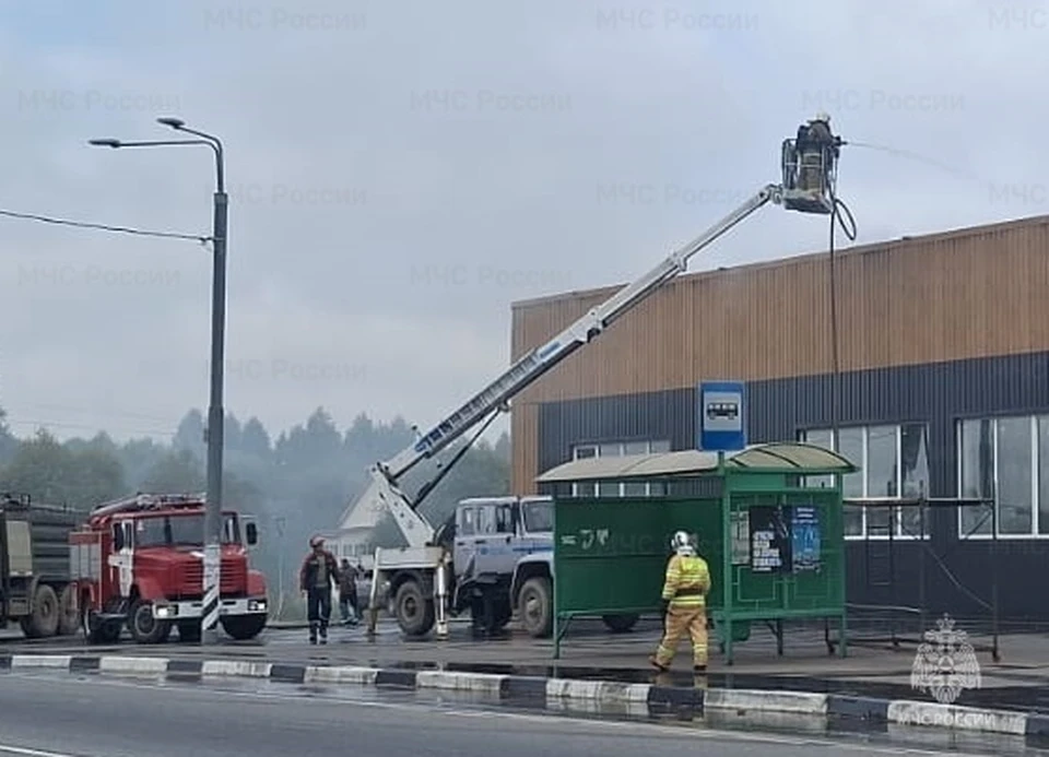 В результате возгорания никто не пострадал.