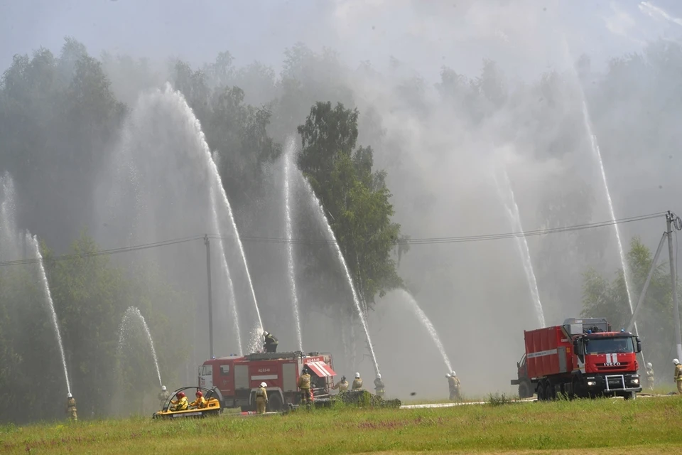 Обстановка стабилизирована. Фото: ГУ МЧС Крыма