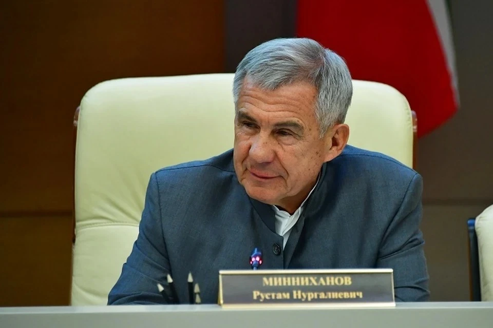 Рустам Минниханов победил на выборах главы Татарстана с 88,09% голосов Фото: пресс-служба главы Республики Татарстан