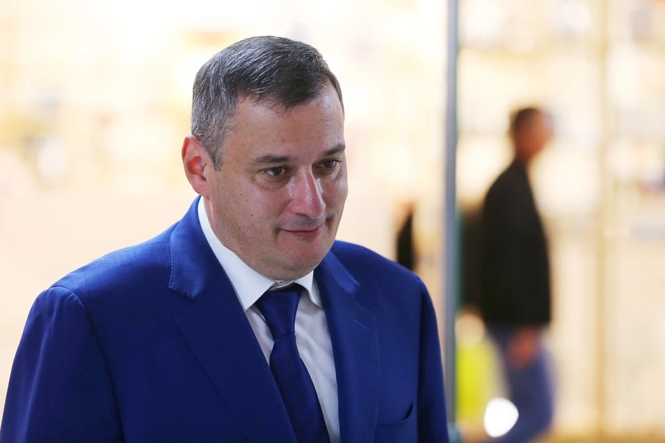 Врио губернатора Курской области Александр Хинштейн.