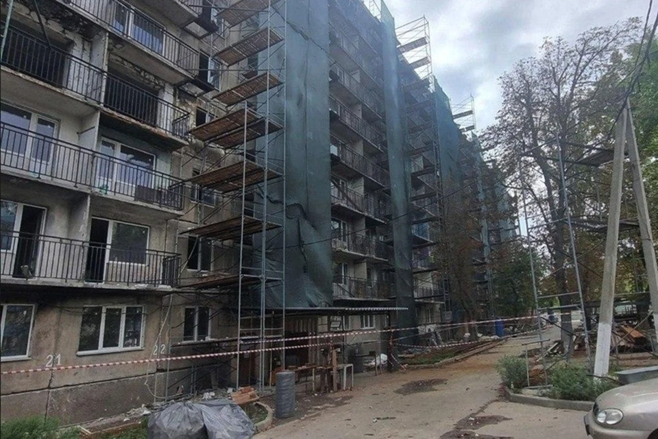 Строители из Сочи восстанавливают в ДНР более 200 объектов. Фото: Администрация Мариуполя