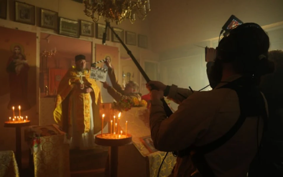 Фото: бэкстейдж со съемок фильма «Отец»