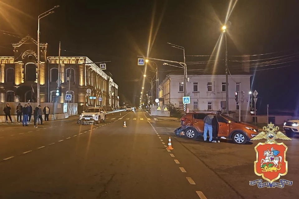 Несовершеннолетний пострадал в ДТП в московском Клину, возбуждено уголовное дело. Фото: ГУ МВД России по Московской области