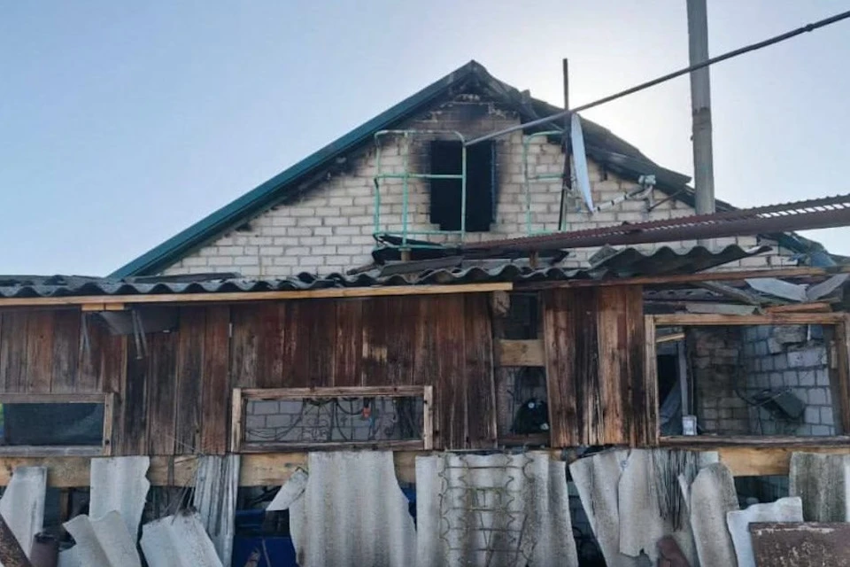 Последствия ударов ВСУ Фото: ТГ-канал Владимира Сальдо