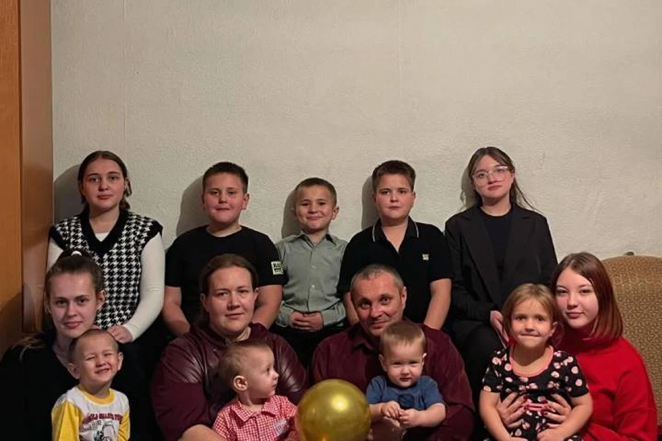 В сентябре 2025-го сибирячка стала мамой в 12-й раз. Фото: личный архив Татьяны.