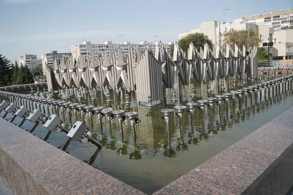 Особое внимание уделят фонтану в честь 40-летия Победы на улице Осипенко