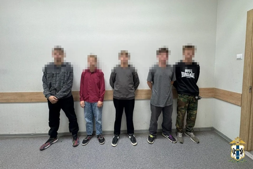 Полиция установила пятерых участников резонансного конфликта на улице Ленина. Фото: пресс-служба МВД России по Новосибирской области.
