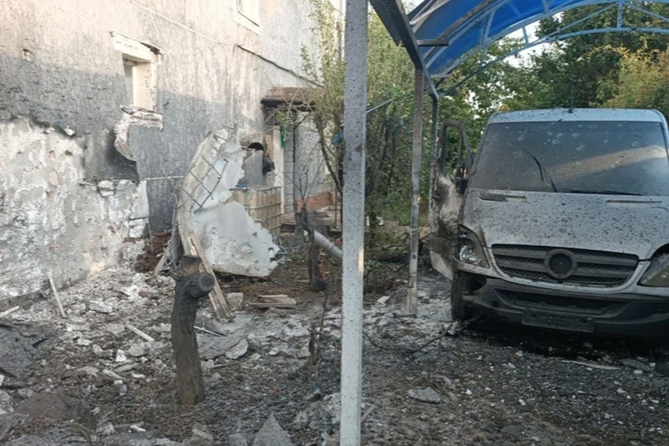 ВСУ бомбили Херсонщину на протяжении всего дня 2 октября. Фото: тг-канал Владимира Сальдо