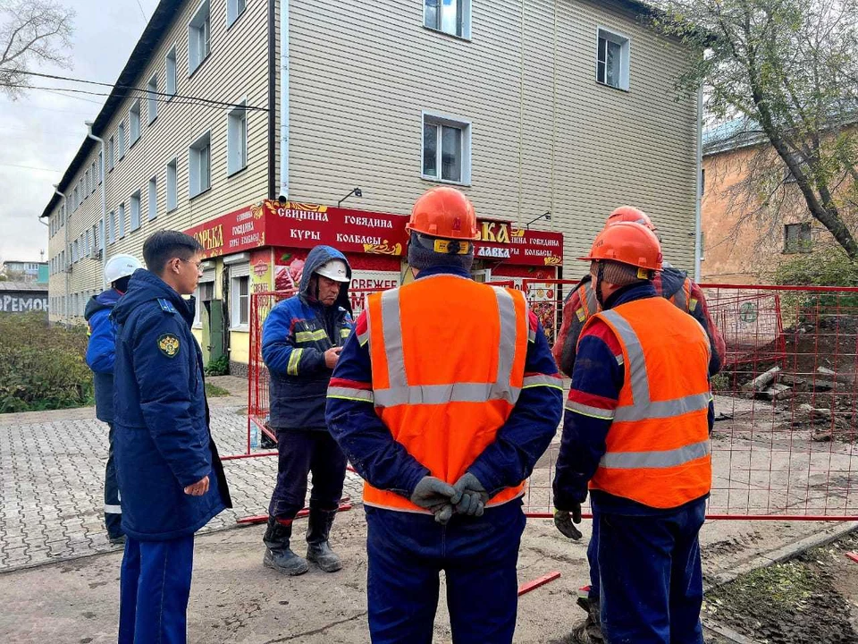 Повреждения повлияли на подачу тепла части потребителей