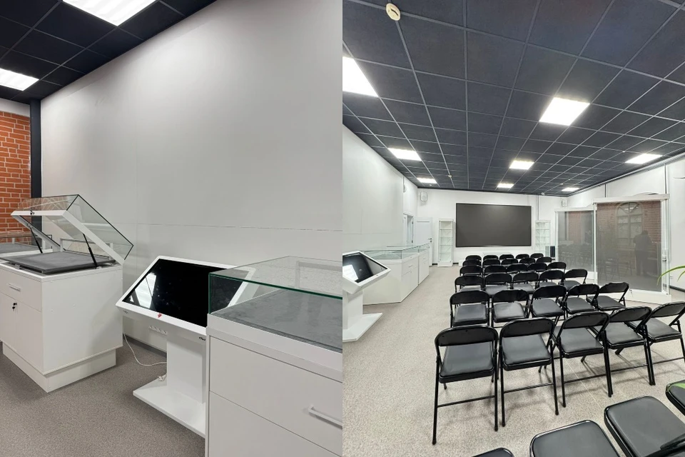 Зал археологии получил новый LED-экран, интерактивный стол и звуковое оборудование. Фото: минкультуры АК