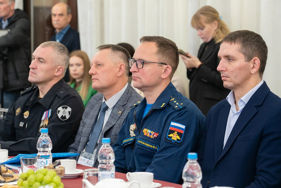 Дан старт второму образовательному модулю региональной программы для участников СВО. Фото: ПТО/Андрей Зубов