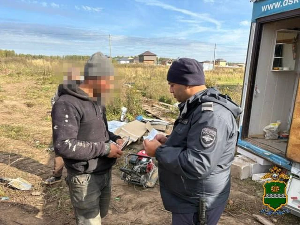 Полиция пресекла нарушения миграционного законодательства в Калуге.