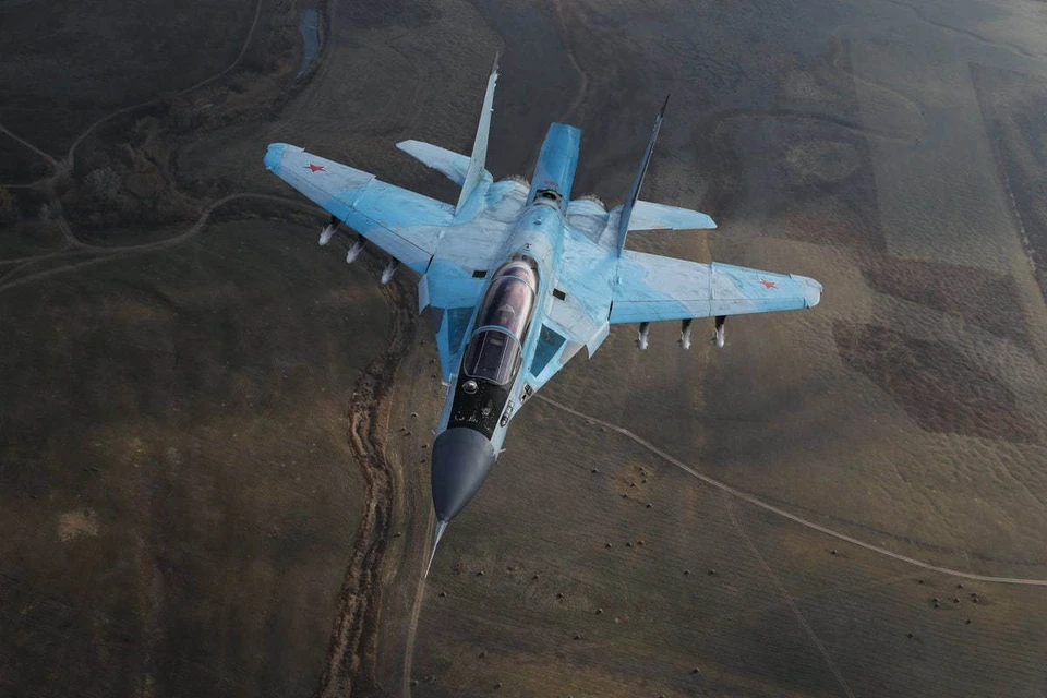 Под Липецком потерпел крушение самолет МиГ-31, экипаж катапультировался