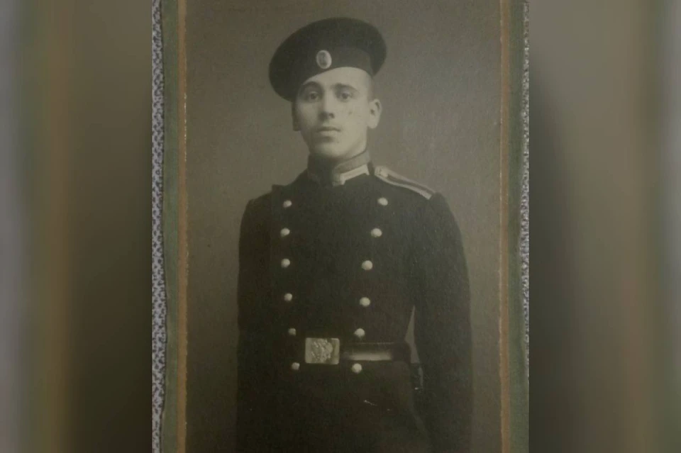 Иван Щербаков на старой фотографии, датированной декабрем 1914 года