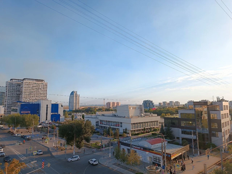 Осень в Волгограде.