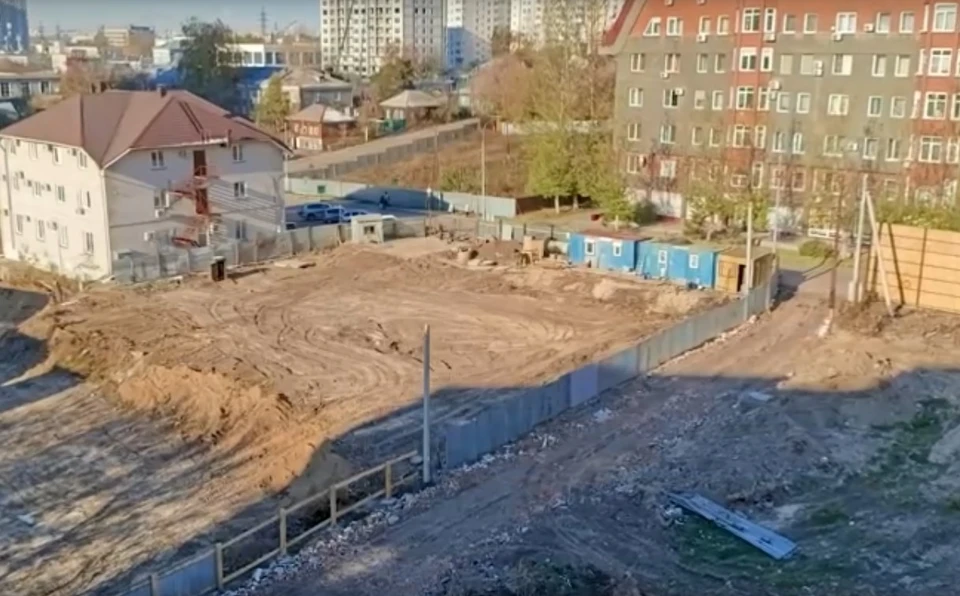 ЖК будет состоять из двух корпусов-«близнецов». Кадр видео телеканала «Толк»