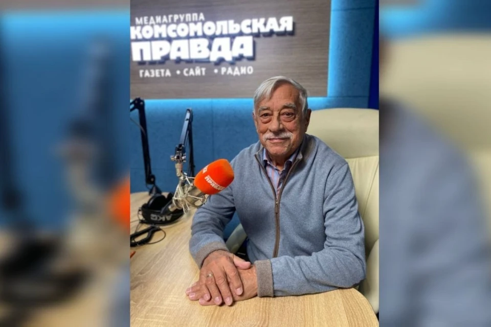 Владимир Грамматиков в студии радио «КП-Самара».