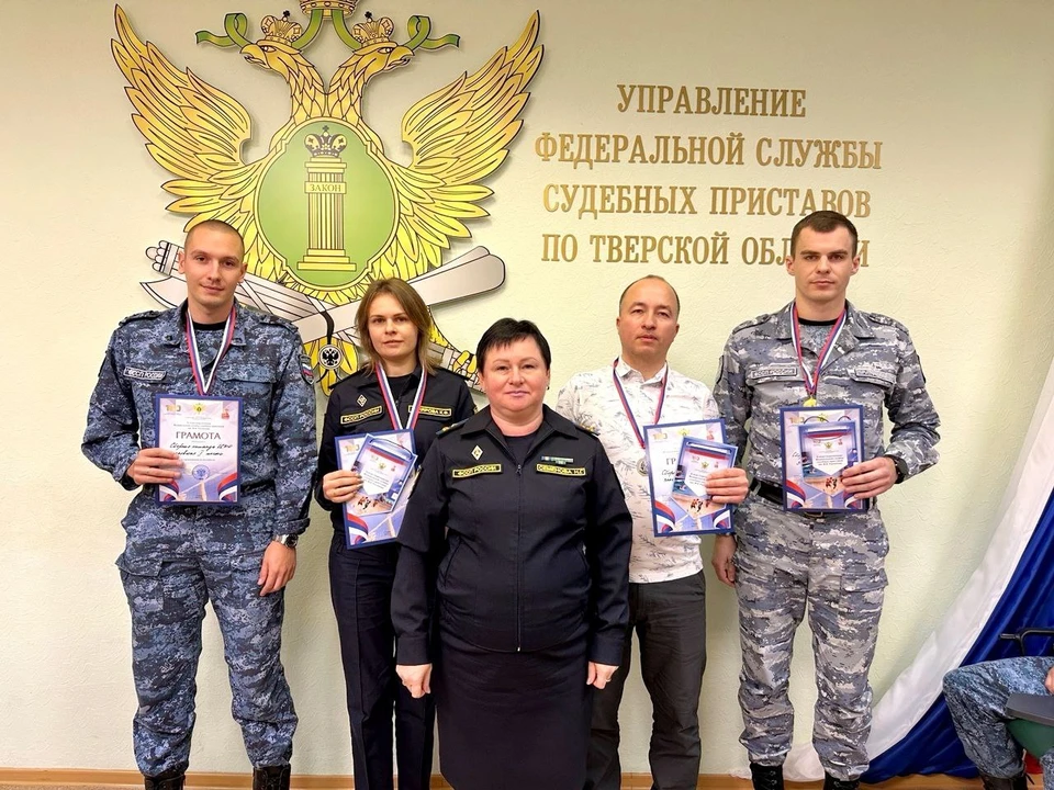 Сотрудники калужского УФССП завоевали победу на спартакиаде приставов ЦФО.