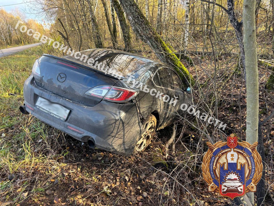 Пьяный водитель автомобиля Mazda устроил аварию с несовершеннолетними пострадавшими под Щекино.
