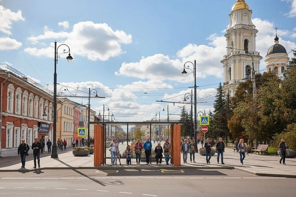 Новую остановку в Рыбинске сделают в начале Крестовой улицы.