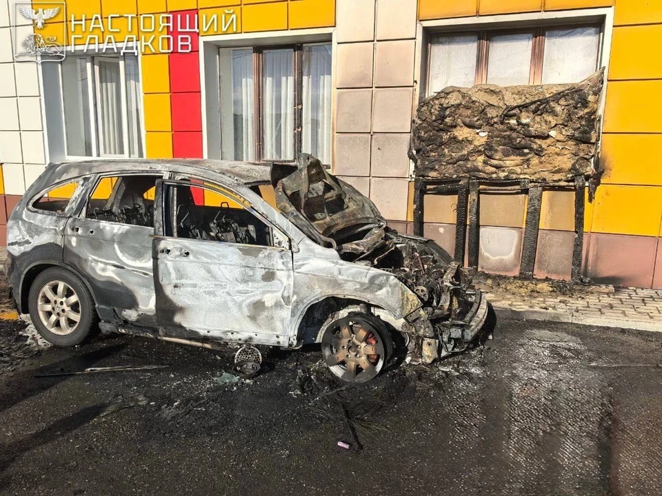 В результате атак повреждены транспортные средства