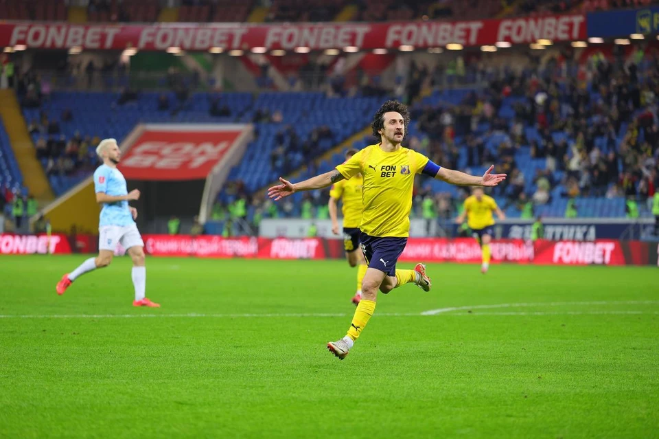 "Желто-синие" в решающем матче группового этапа Кубка России были в ударе. Фото: ФК "Ростов"