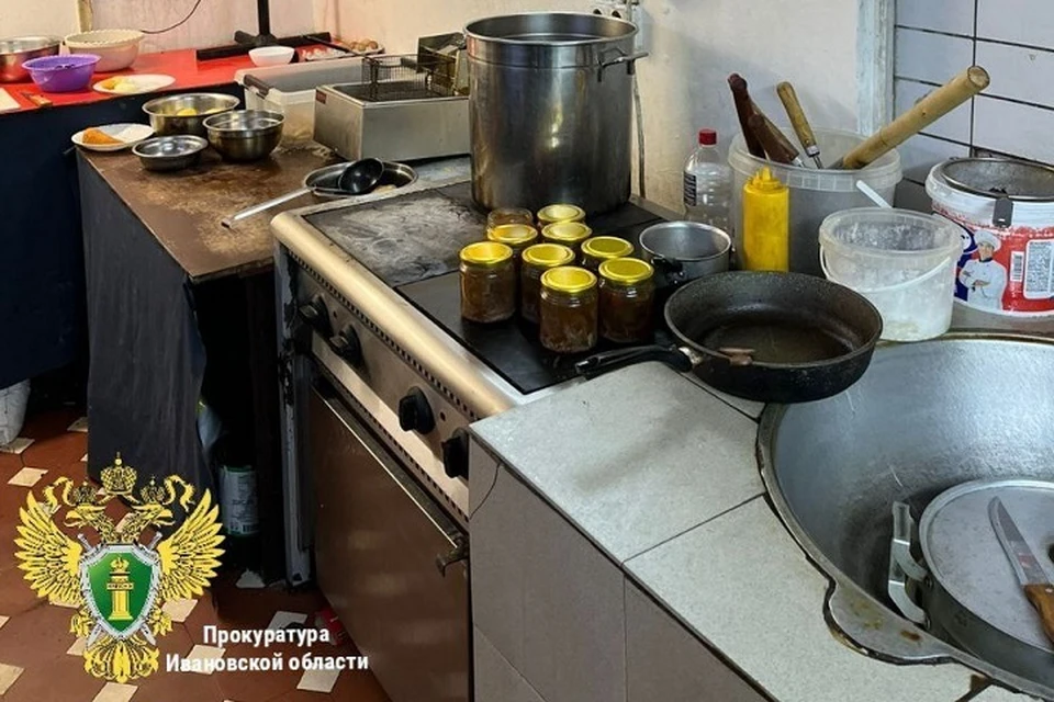 В Иванове из-за санитарных нарушений приостановили работу кафе. ФОТО: прокуратура Ивановской области