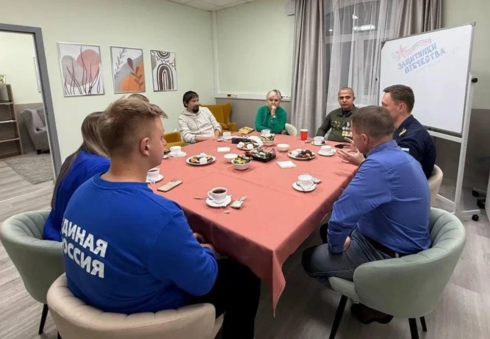 Многодетные отцы-ветераны СВО собрались на круглый стол в Калуге.