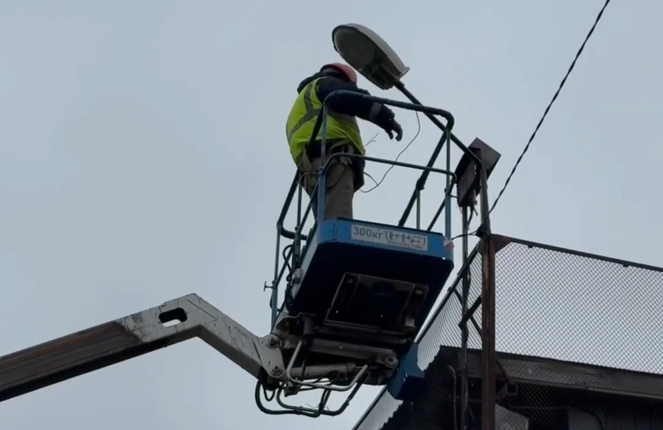 скрин с видео со страницы администрации Владимира в ВК