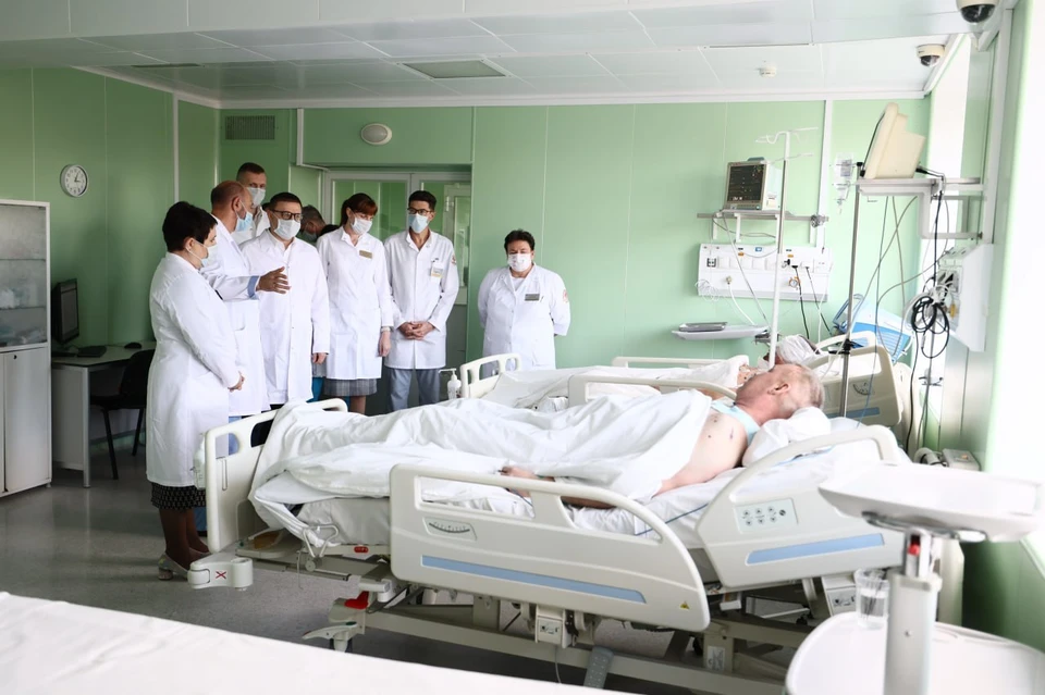 На фотографиях видно, в каком состоянии пострадавшие. Фото: пресс-служба губернатора Челябинской области.