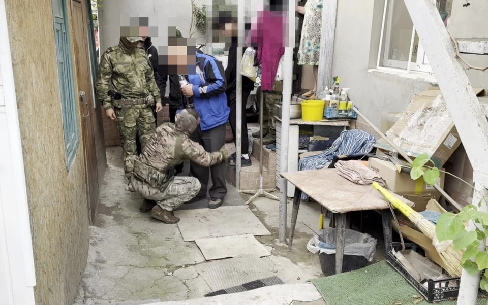 Фото: кадр видео пресс-службы УФСБ по РК и Севастополю