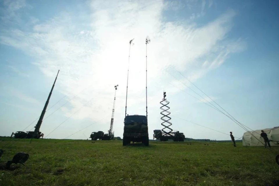 Средства ПВО сбили беспилотник. Фото: Алексей БУЛАТОВ