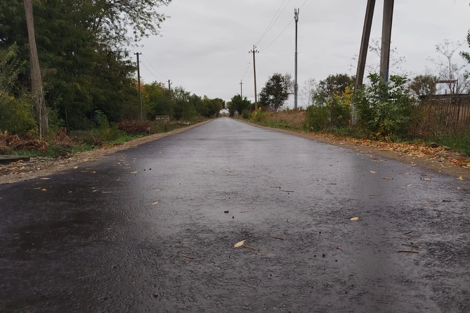 В станице Новоалександровского округа завершён ремонт двух дорог. Фото: администрация Новоалександровского округа