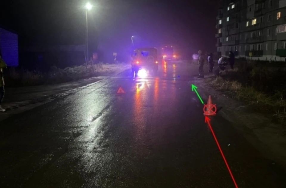 Водитель УАЗа совершил наезд на жительницу Айкино.