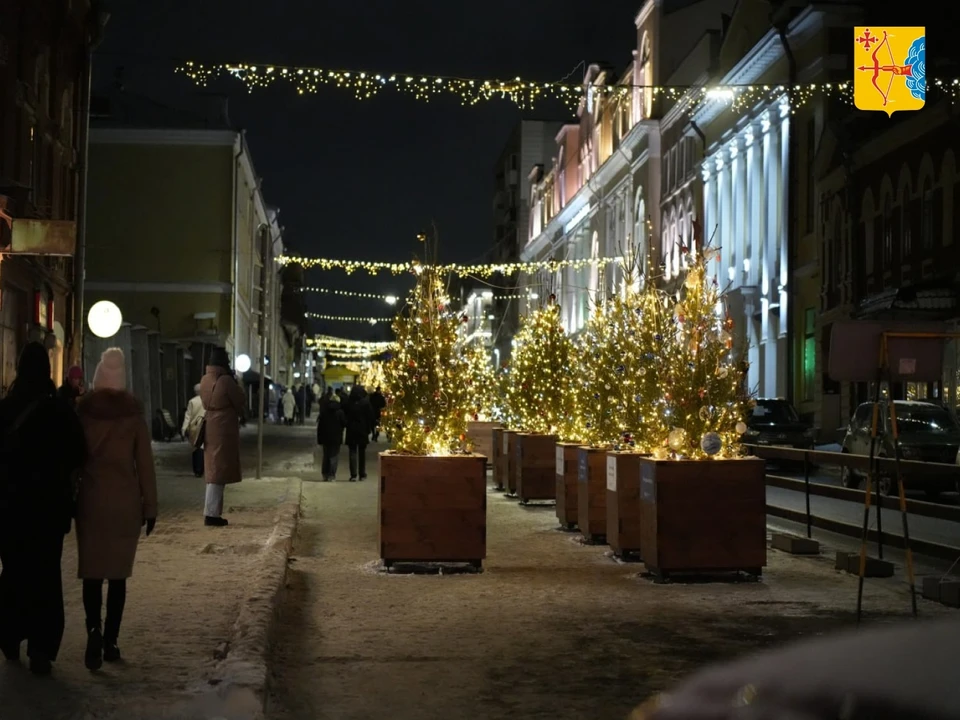 На Спасской улице установят ели от всех районов области. Фото: правительство Кировской области.