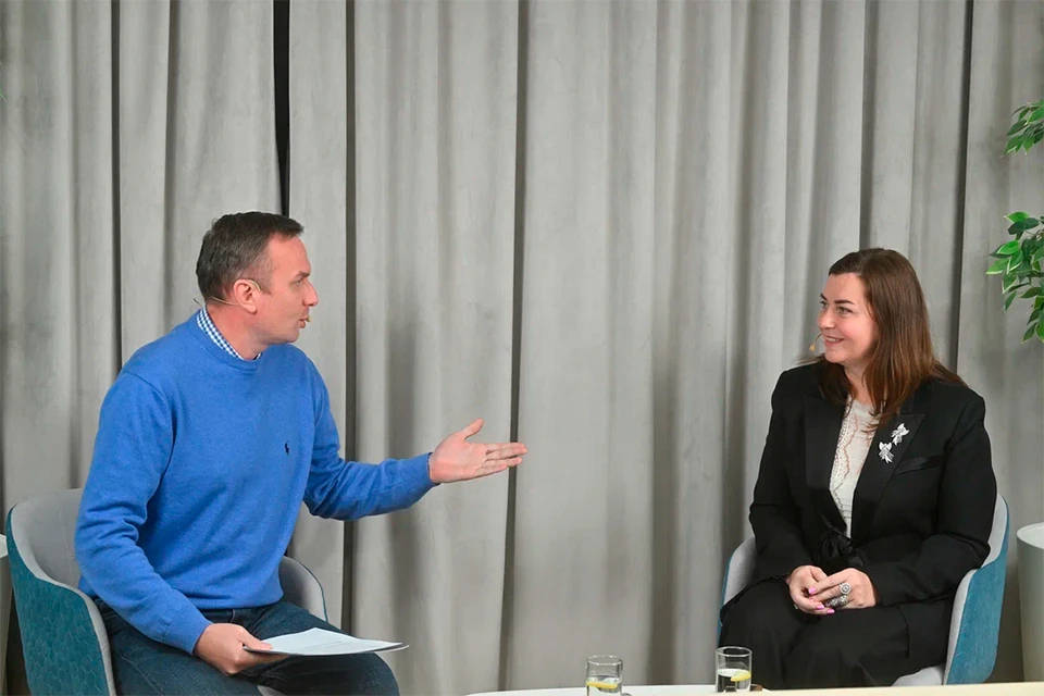 Президент Благотворительного фонда «Защита детства», многодетная мама Наталья Карпович в гостях у «Комсомольской правды».