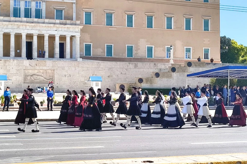 Сегодня по всей Греции прошли торжества, посвящённые Дню «Охи» — одному из самых значимых праздников в новейшей истории страны. Фото: Левон АРУТЮНЯН