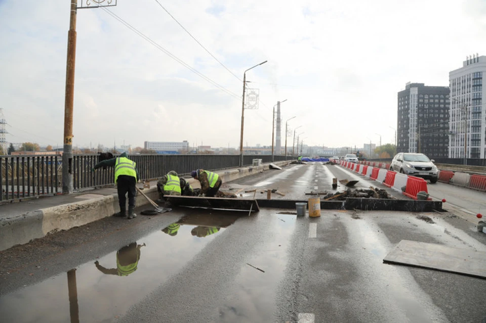 В Туле на Павшинском мосту изменят схему движения из-за ремонта.