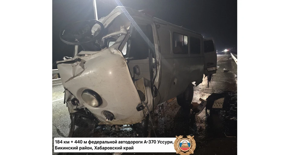 На трассе в Хабаровском крае в ДТП с фурой погиб водитель «УАЗа» Фото: ГАИ Хабаровского края