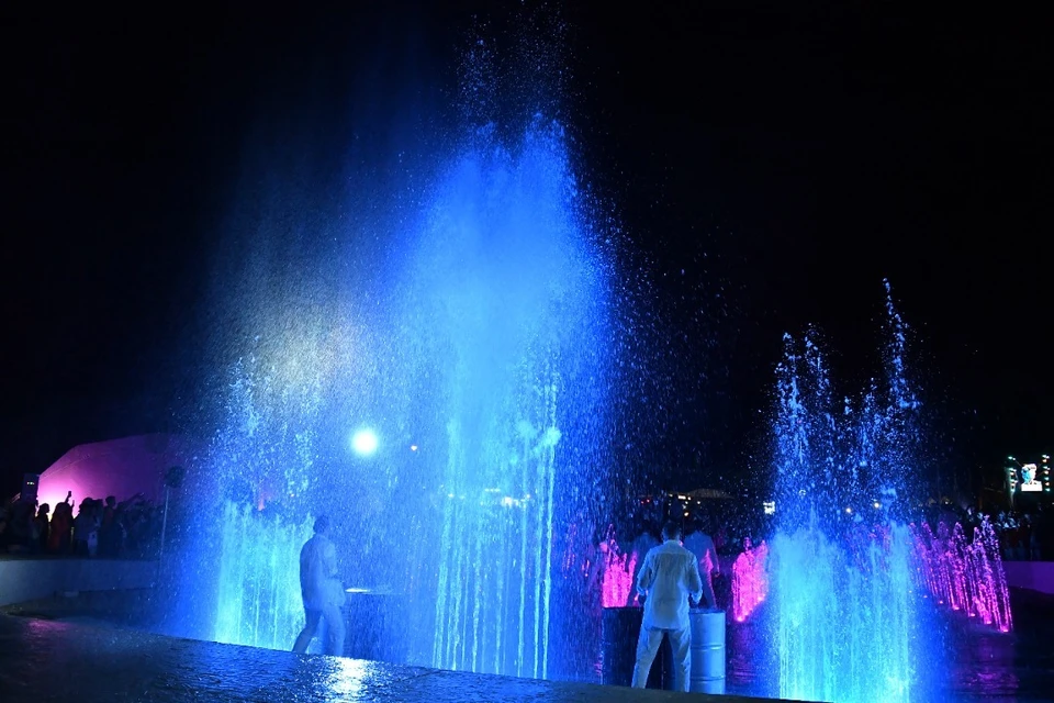 Световой фонтан планируют установить в Новосибирске.