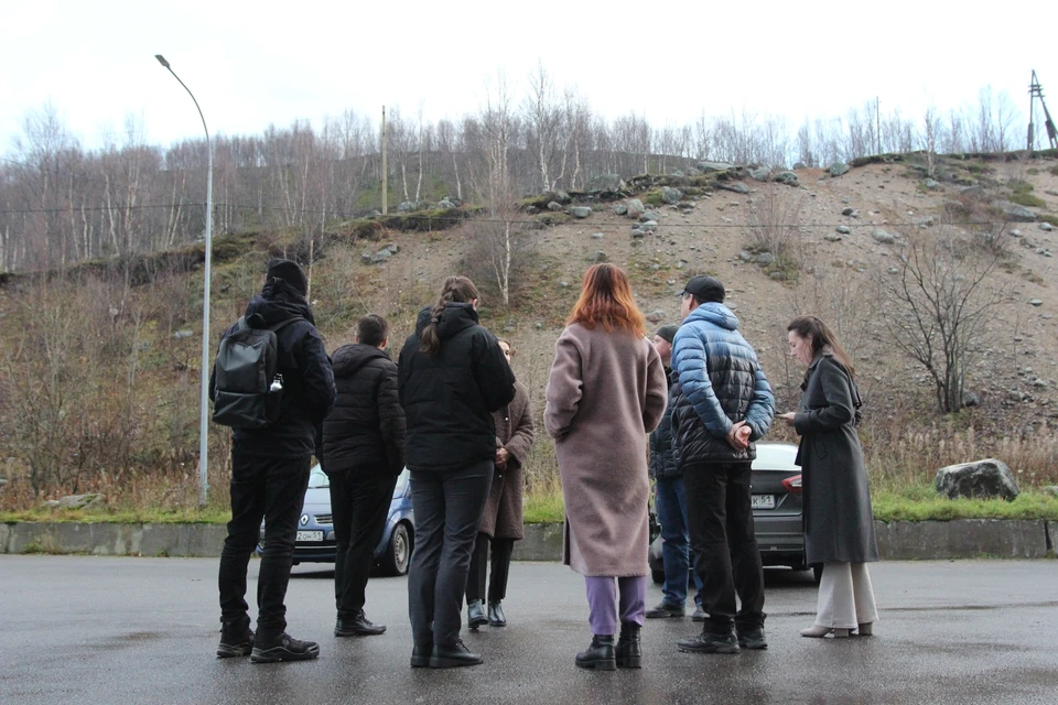 Сейчас власти рассматривают несколько способов укрепления склона. Фото: Администрация Кольского округа