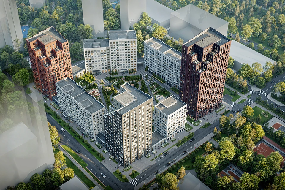 Визуализация проекта. Предоставлена ПИК.