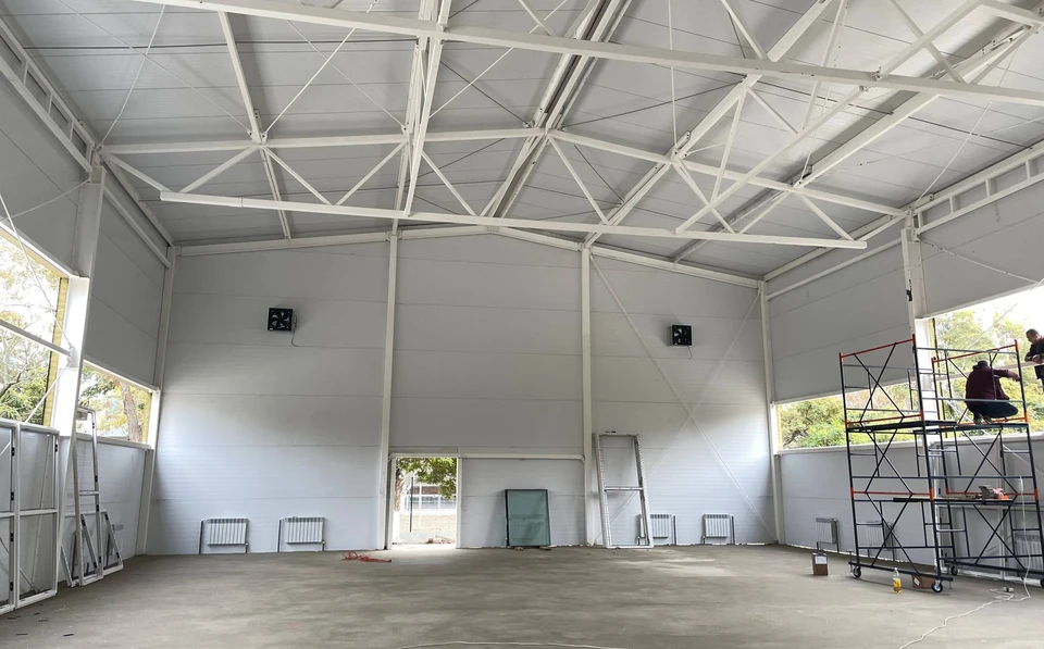 На данный момент проведены основные строительные работы. Фото: Василий Телиженко/Tg