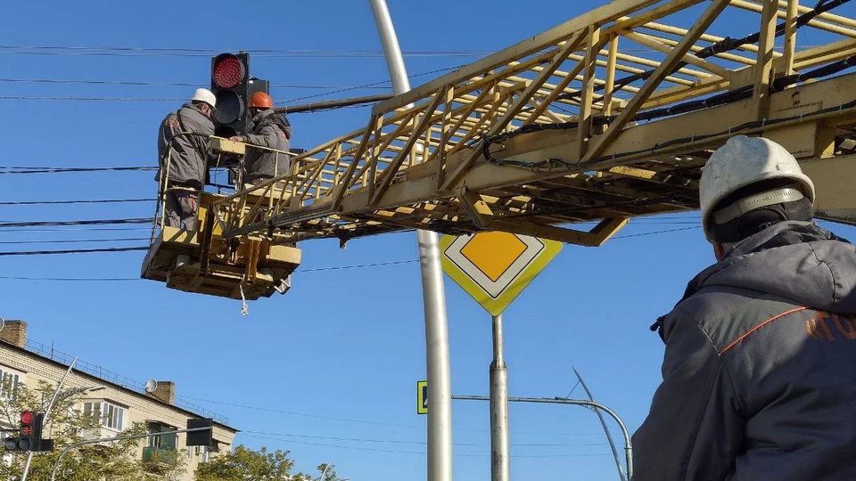 На светофорах устанавливают дополнительные секции