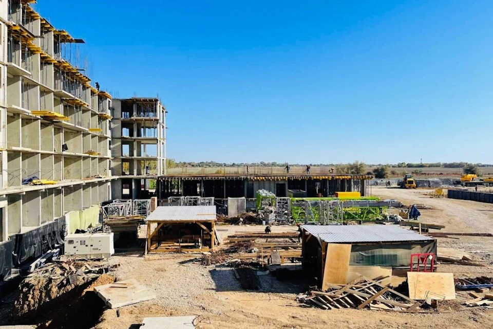 Жилищный комплекс обретает очертания Фото: пресс-служба Игоря Кастюкевича