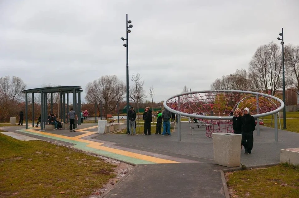 Сквер на Автозаводе благоустроили при участии соцучастковых. ФОТО: Организаторы проекта "Социальные участковые".