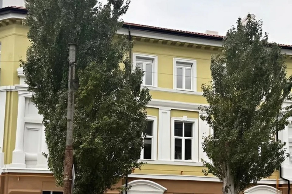 В Мариуполе завершается восстановление дома знаменитого адвоката Юрьева. Фото: ППК «Единый заказчик»
