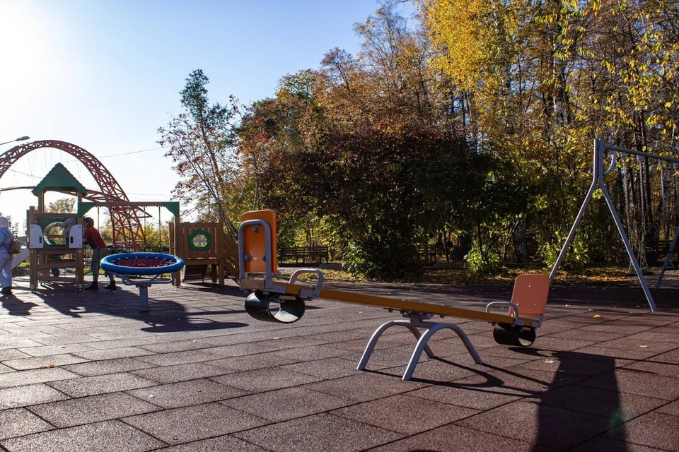 В Новосибирске благоустраивают парк. Фото: Дирекция городских парков