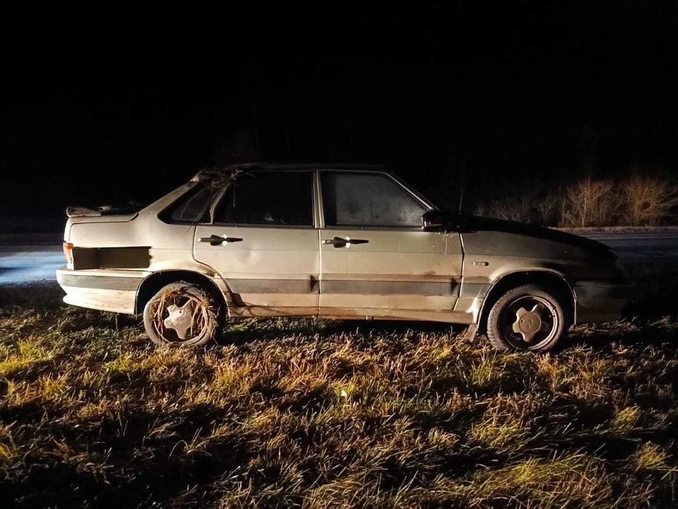 В ДТП пострадали водитель и пассажир